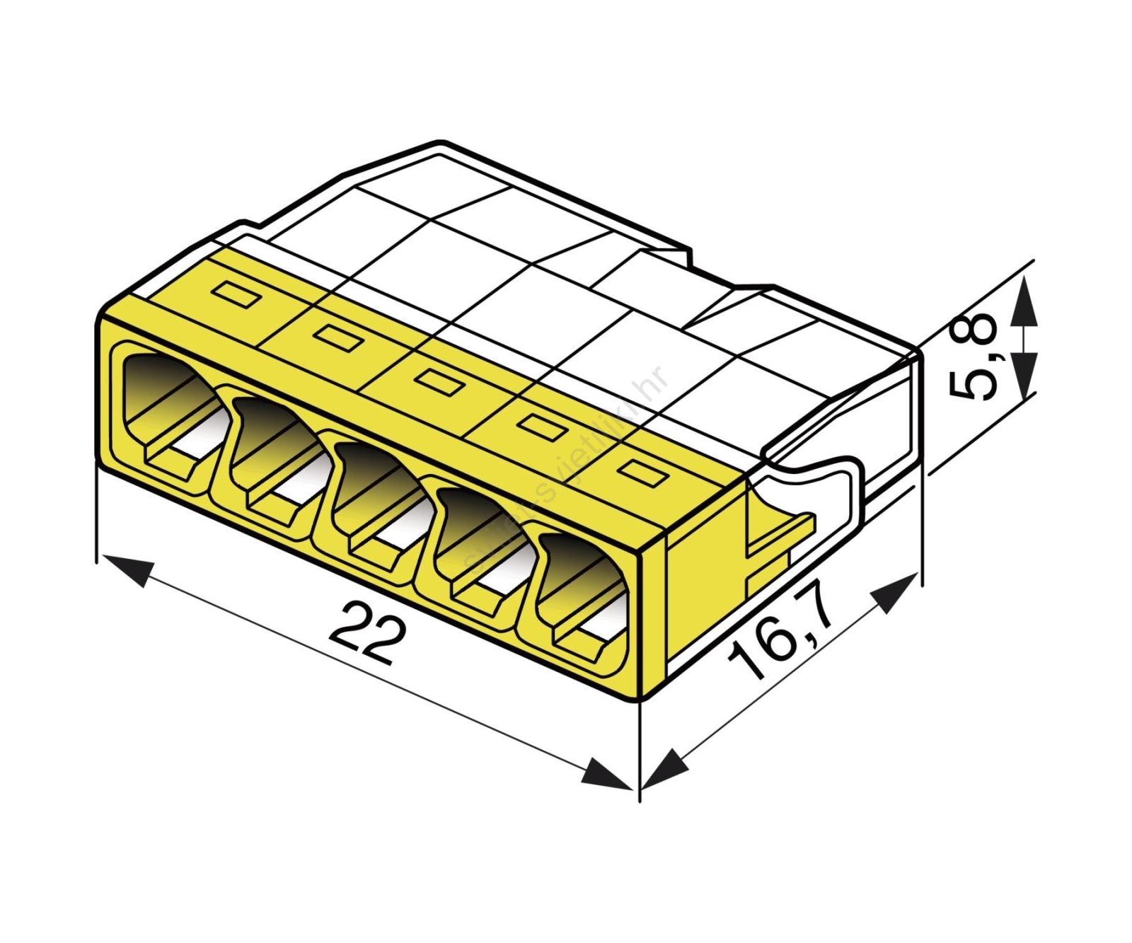 168646 Wago 2273 brza spojnica