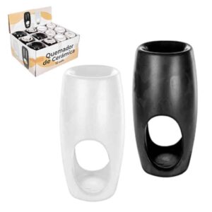 12115 MIRISNICA KERAMIČKA 7x7x15 CM CRNA