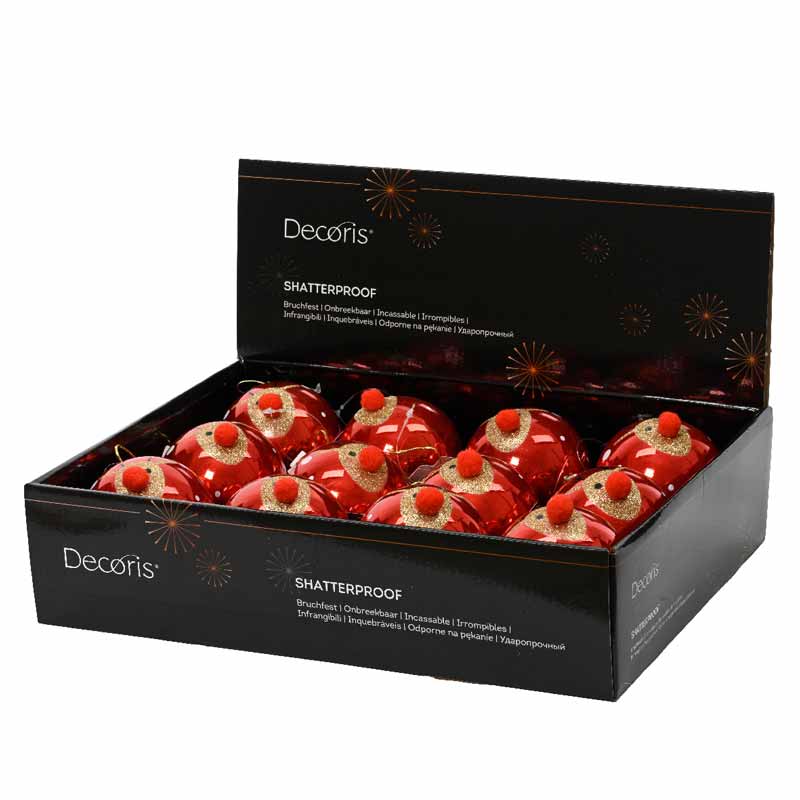 Nelomljiva kuglica sa svjetlucavim jelenima