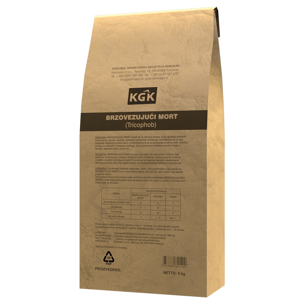 Polimer cementna hidroizolacija TRICOPHOB 5 kg