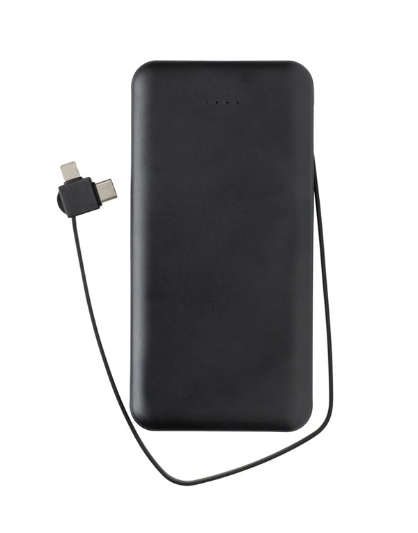 PWB123 Powerbank s integriranim kablom 10.000 mAh