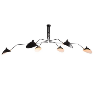 S13-6 Stropna svjetiljka S13-6 Crna